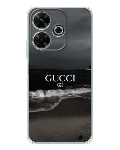 Чехол для Xiaomi Redmi 13 с картинкой «Gucci — морской прибой» Чехол для Xiaomi Redmi 13 с картинкой «Gucci — морской прибой»