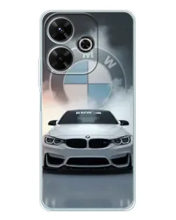 Чохол для Xiaomi Redmi 13 з картинкою «BMW в білому диму» Чохол для Xiaomi Redmi 13 з картинкою «BMW в білому диму»