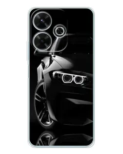 Чохол для Xiaomi Redmi 13 з картинкою «Чорна BMW — профіль» Чохол для Xiaomi Redmi 13 з картинкою «Чорна BMW — профіль»