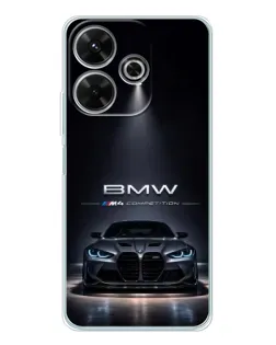 Чохол для Xiaomi Redmi 13 з картинкою «BMW крізь нічне місто» Чохол для Xiaomi Redmi 13 з картинкою «BMW крізь нічне місто»