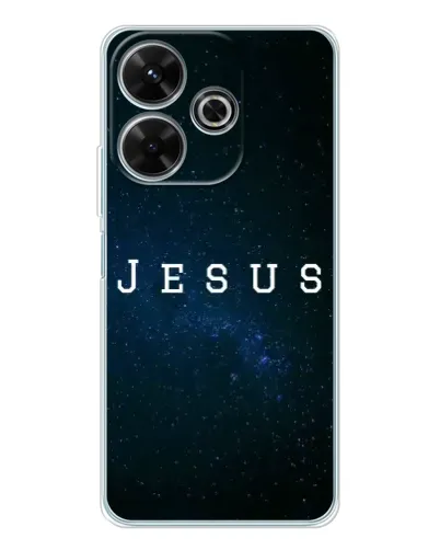 Чехол для Xiaomi Redmi 13 с картинкой «Звездное небо Jesus»