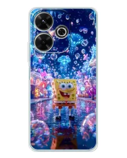 Чохол для Xiaomi Redmi 13 з картинкою «Неоновий океан»