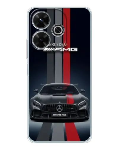 Чохол для Xiaomi Redmi 13 з картинкою «Mercedes — білий карбон» Чохол для Xiaomi Redmi 13 з картинкою «Mercedes — білий карбон»