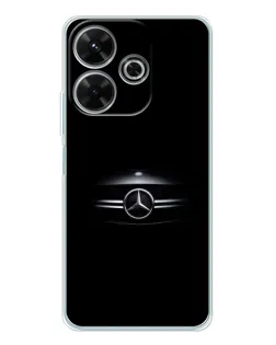 Чохол для Xiaomi Redmi 13 з картинкою «Mercedes — абстрактні лінії»