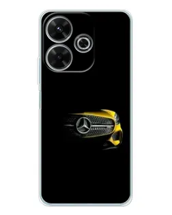 Чохол для Xiaomi Redmi 13 з картинкою «Mercedes — ретро стиль»