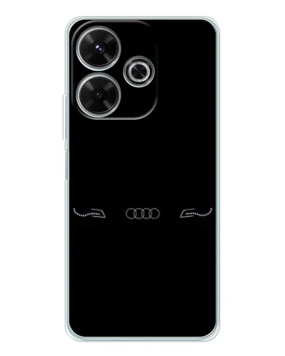 Чохол для Xiaomi Redmi 13 з картинкою «Audi — світловий підпис»