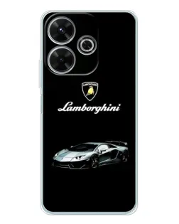 Чохол для Xiaomi Redmi 13 з картинкою «Логотип Lamborghini класика»