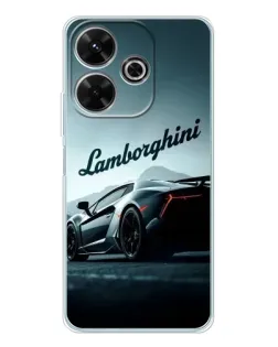 Чохол для Xiaomi Redmi 13 з картинкою «Класичний Lamborghini надпис»