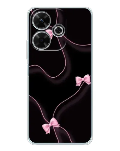 Чехол для Xiaomi Redmi 13 с картинкой «Розовые ленты» Чехол для Xiaomi Redmi 13 с картинкой «Розовые ленты»