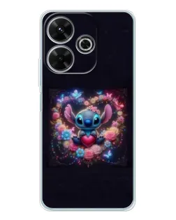 Чехол для Xiaomi Redmi 13 с картинкой «Stitch в цветах» Чехол для Xiaomi Redmi 13 с картинкой «Stitch в цветах»