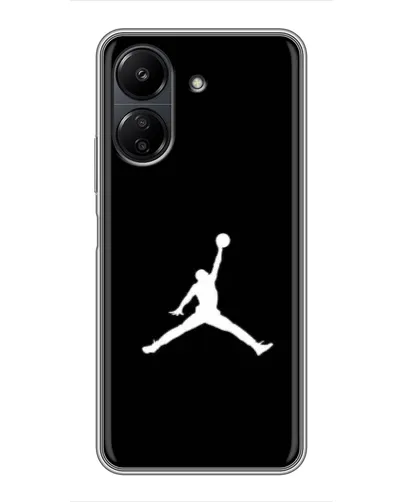 Чехол для Xiaomi Redmi 13C с картинкой «Jordan Silhouette» Чехол для Xiaomi Redmi 13C с картинкой «Jordan Silhouette»