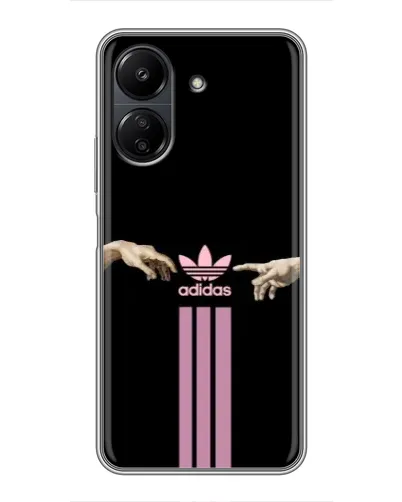 Чехол для Xiaomi Redmi 13C с картинкой «Adidas Hands»