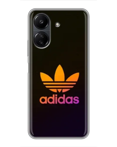 Чехол для Xiaomi Redmi 13C с картинкой «Градиент Adidas»