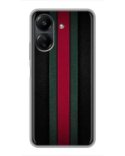 Чехол для Xiaomi Redmi 13C с картинкой «Gucci — неоновая линия»