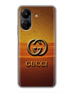 Чохол для Xiaomi Redmi 13C з картинкою «Gucci — сонячний градієнт»