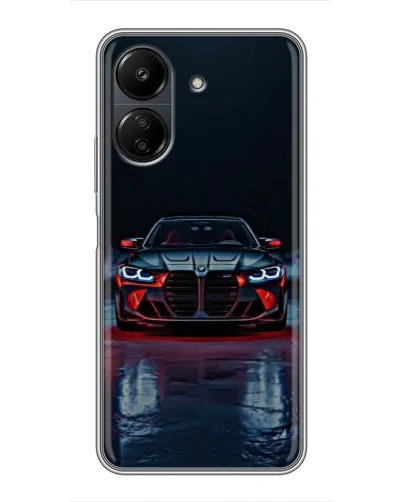 Чехол для Xiaomi Redmi 13C с картинкой «BMW на мокрой дороге» Чехол для Xiaomi Redmi 13C с картинкой «BMW на мокрой дороге»