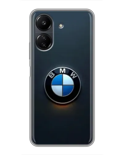 Чехол для Xiaomi Redmi 13C с картинкой «Логотип BMW — минимализм» Чехол для Xiaomi Redmi 13C с картинкой «Логотип BMW — минимализм»
