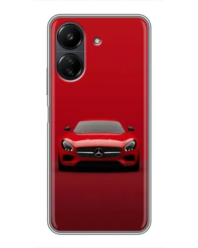 Чехол для Xiaomi Redmi 13C с картинкой «Красный Mercedes AMG» Чехол для Xiaomi Redmi 13C с картинкой «Красный Mercedes AMG»
