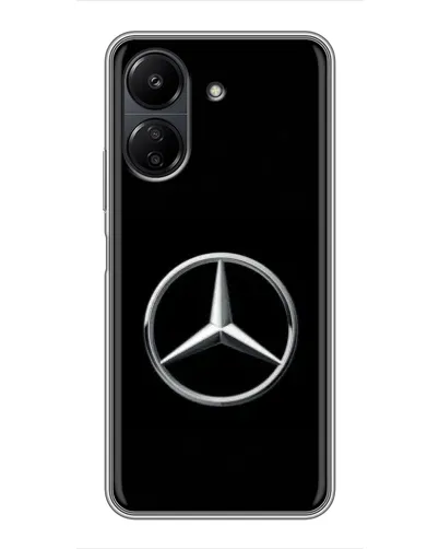 Чехол для Xiaomi Redmi 13C с картинкой «Mercedes классический лого» Чехол для Xiaomi Redmi 13C с картинкой «Mercedes классический лого»