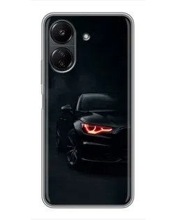 Чехол для Xiaomi Redmi 13C с картинкой «Audi — хищный взгляд»