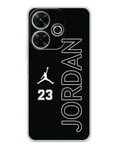 Чехол для Xiaomi Redmi 13x с картинкой «Jordan Vertical»