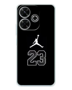 Чехол для Xiaomi Redmi 13x с картинкой «Jordan Flight 23»