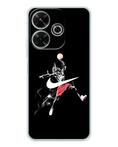 Чехол для Xiaomi Redmi 13x с картинкой «Jordan Jumpman»