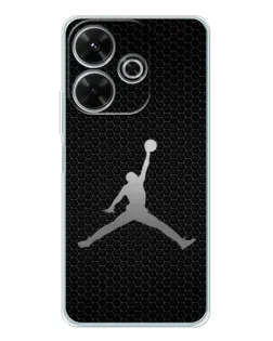 Чехол для Xiaomi Redmi 13x с картинкой «Jordan Dark Carbon»