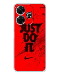 Чехол для Xiaomi Redmi 13x с картинкой «Nike Just Do It»