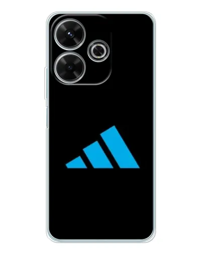 Чехол для Xiaomi Redmi 13x с картинкой «Adidas Cyan Logo»