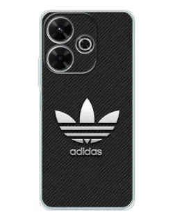 Чехол для Xiaomi Redmi 13x с картинкой «Adidas Карбоновая текстура»