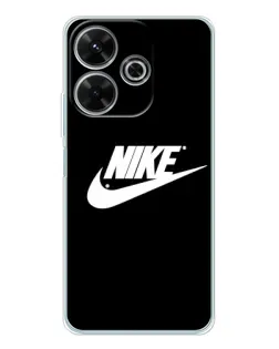 Чехол для Xiaomi Redmi 13x с картинкой «Мазки краски Nike»