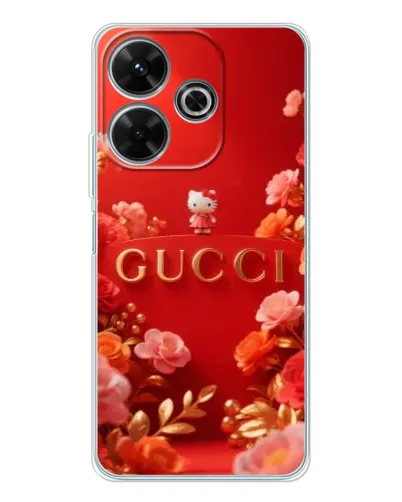 Чехол для Xiaomi Redmi 13x с картинкой «Gucci — золотой сад» Чехол для Xiaomi Redmi 13x с картинкой «Gucci — золотой сад»