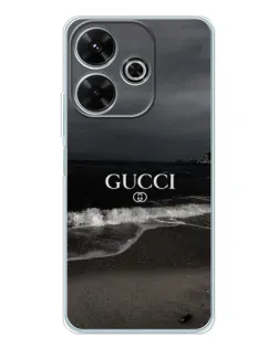 Чехол для Xiaomi Redmi 13x с картинкой «Gucci — морской прибой» Чехол для Xiaomi Redmi 13x с картинкой «Gucci — морской прибой»