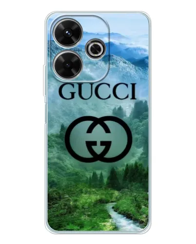 Чехол для Xiaomi Redmi 13x с картинкой «Gucci — горный пейзаж» Чехол для Xiaomi Redmi 13x с картинкой «Gucci — горный пейзаж»