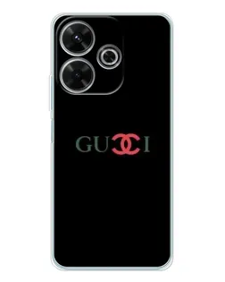 Чехол для Xiaomi Redmi 13x с картинкой «Gucci — красный градиент» Чехол для Xiaomi Redmi 13x с картинкой «Gucci — красный градиент»