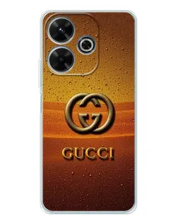 Чехол для Xiaomi Redmi 13x с картинкой «Gucci — солнечный градиент» Чехол для Xiaomi Redmi 13x с картинкой «Gucci — солнечный градиент»