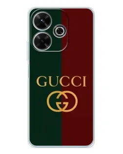 Чехол для Xiaomi Redmi 13x с картинкой «Gucci — темно-зеленый градиент» Чехол для Xiaomi Redmi 13x с картинкой «Gucci — темно-зеленый градиент»