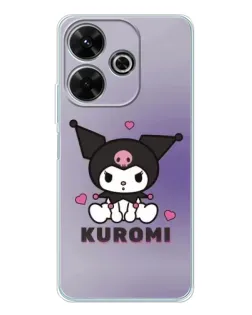 Чехол для Xiaomi Redmi 13x с картинкой «Kuromi — фиолетовый арт» Чехол для Xiaomi Redmi 13x с картинкой «Kuromi — фиолетовый арт»