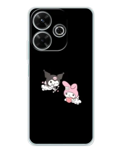 Чехол для Xiaomi Redmi 13x с картинкой «My Melody и Kuromi» Чехол для Xiaomi Redmi 13x с картинкой «My Melody и Kuromi»