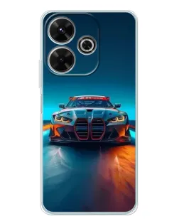 Чехол для Xiaomi Redmi 13x с картинкой «BMW — огни неона» Чехол для Xiaomi Redmi 13x с картинкой «BMW — огни неона»