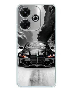 Чехол для Xiaomi Redmi 13x с картинкой «BMW — акварельный дрифт» Чехол для Xiaomi Redmi 13x с картинкой «BMW — акварельный дрифт»