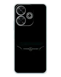 Чехол для Xiaomi Redmi 13x с картинкой «Mercedes Stealth Look»