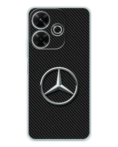 Чехол для Xiaomi Redmi 13x с картинкой «Карбоновый Mercedes стиль» Чехол для Xiaomi Redmi 13x с картинкой «Карбоновый Mercedes стиль»