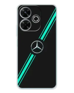 Чехол для Xiaomi Redmi 13x с картинкой «Спортивные линии Mercedes» Чехол для Xiaomi Redmi 13x с картинкой «Спортивные линии Mercedes»
