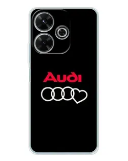 Чехол для Xiaomi Redmi 13x с картинкой «Логотип Audi Heart» Чехол для Xiaomi Redmi 13x с картинкой «Логотип Audi Heart»