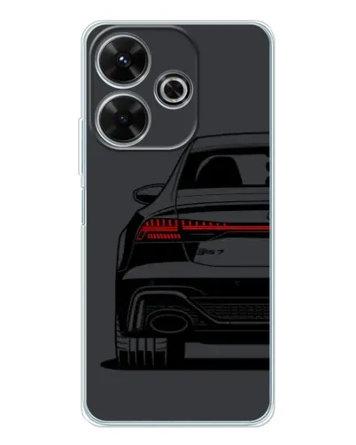 Чехол для Xiaomi Redmi 13x с картинкой «Задняя часть Audi — арт» Чехол для Xiaomi Redmi 13x с картинкой «Задняя часть Audi — арт»
