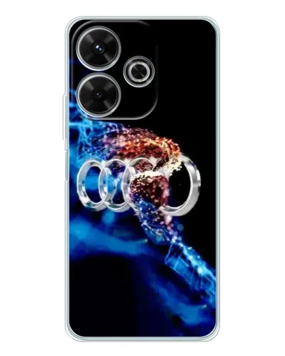Чехол для Xiaomi Redmi 13x с картинкой «Энергия лого Audi» Чехол для Xiaomi Redmi 13x с картинкой «Энергия лого Audi»