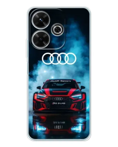 Чехол для Xiaomi Redmi 13x с картинкой «Audi Sport — неон» Чехол для Xiaomi Redmi 13x с картинкой «Audi Sport — неон»