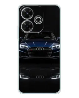 Чехол для Xiaomi Redmi 13x с картинкой «Audi — ночное отражение» Чехол для Xiaomi Redmi 13x с картинкой «Audi — ночное отражение»